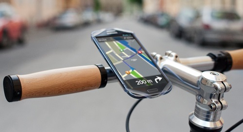 finn smartphone und handy fahrrad lenker halterung handyhalterung